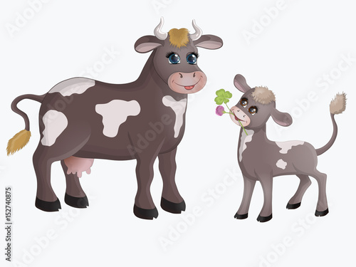 cow and calf