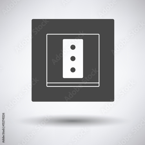 Italy electrical socket icon