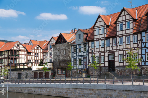 Fachwerkhauser in Hann Münden an der Weser