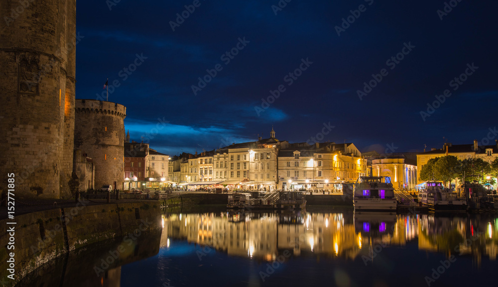 La Rochelle de nuit 