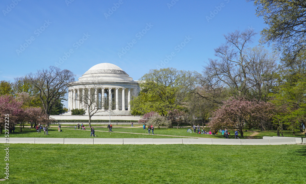 Thomas Jefferson Memorial in Washington DC - WASHINGTON DC - COLUMBIA - APRIL 7, 2017