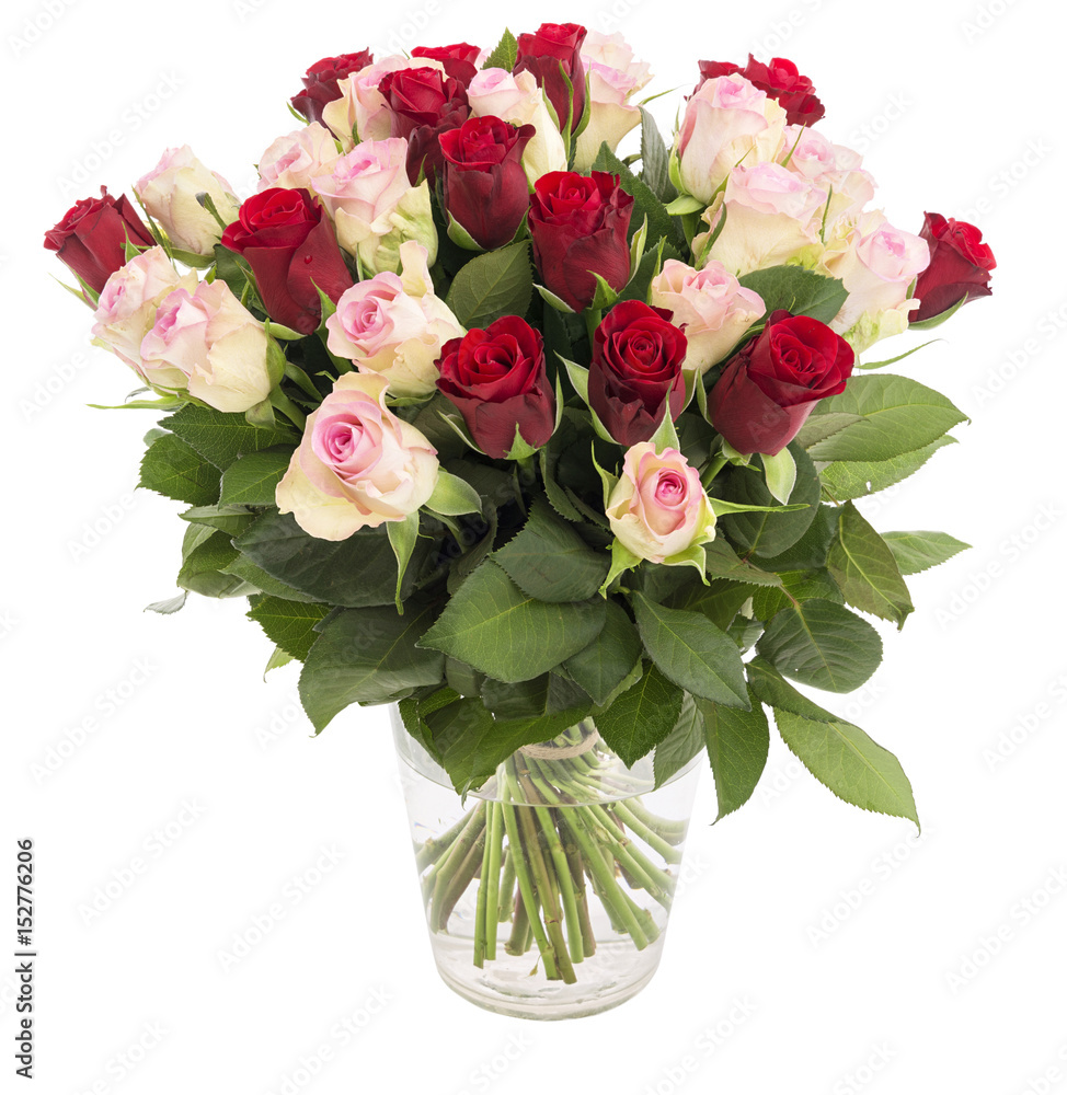 Fototapeta premium Bukiet pięknych róż