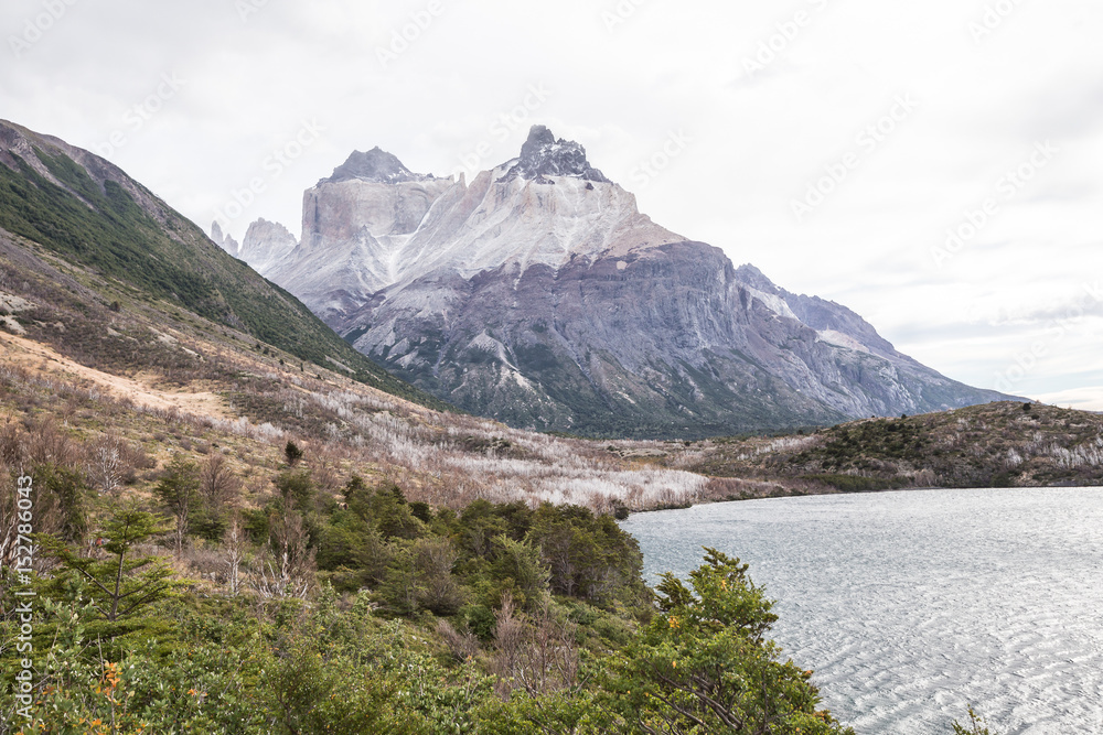 French Valley Panorama at Torres del Paine National Park in Chile