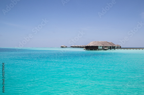 Fototapeta Naklejka Na Ścianę i Meble -  Water villas in the Maldives