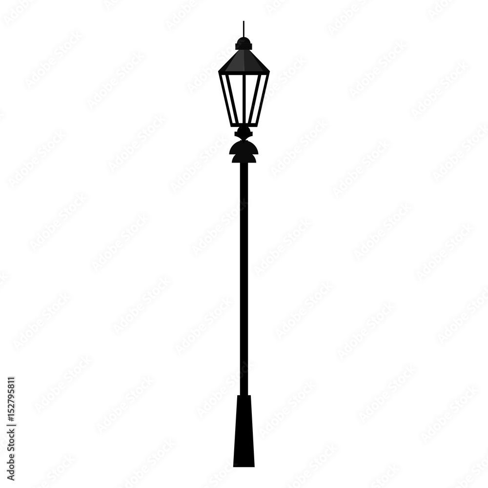 park lantern isolated icon vector illustration design park lantern isolated icon vector illustration design