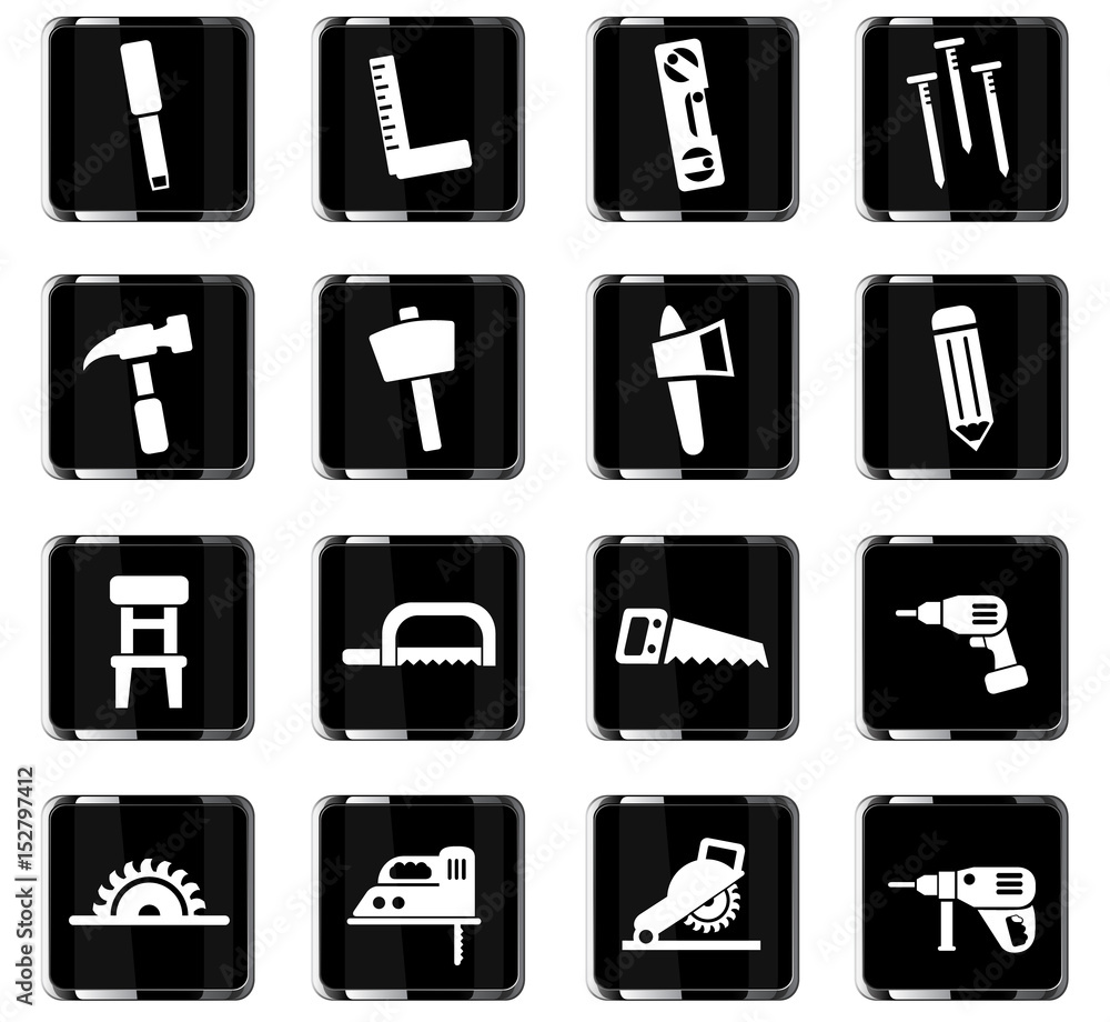 joinery icon set joinery icon set