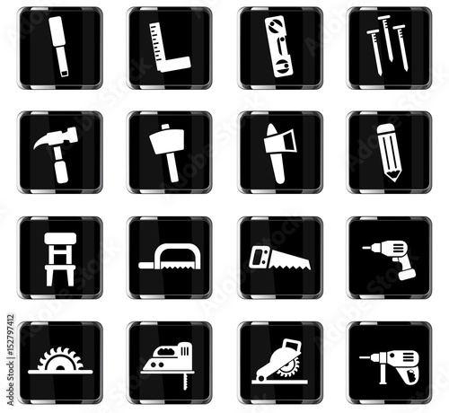 joinery icon set