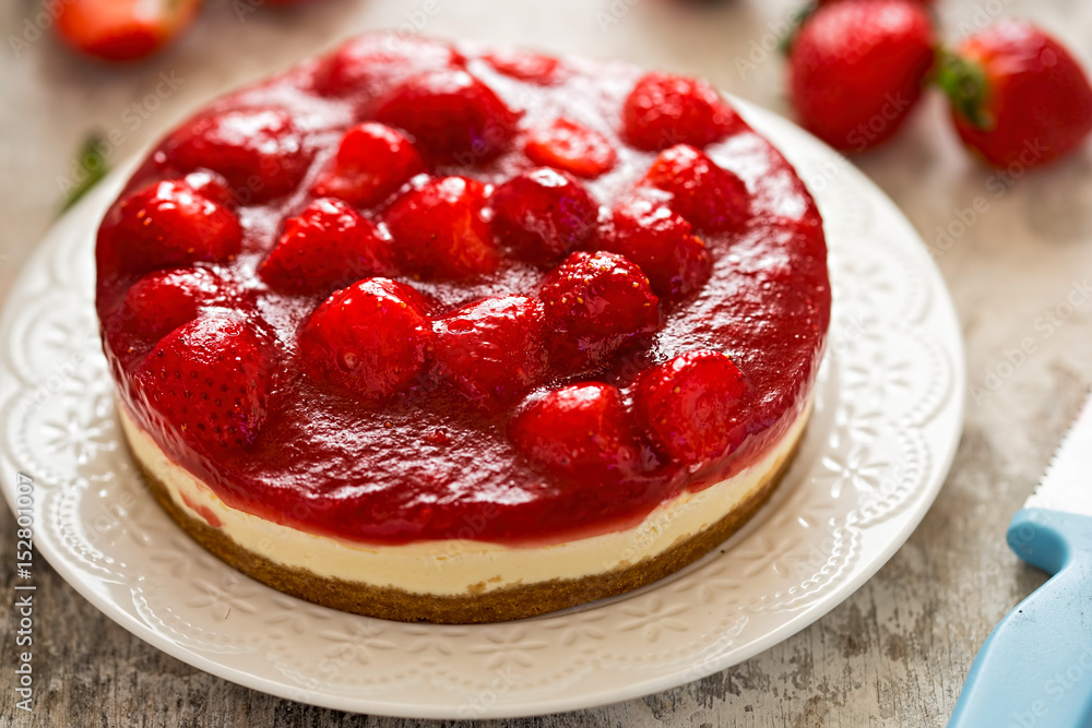 Strawberry cheesecake Strawberry cheesecake