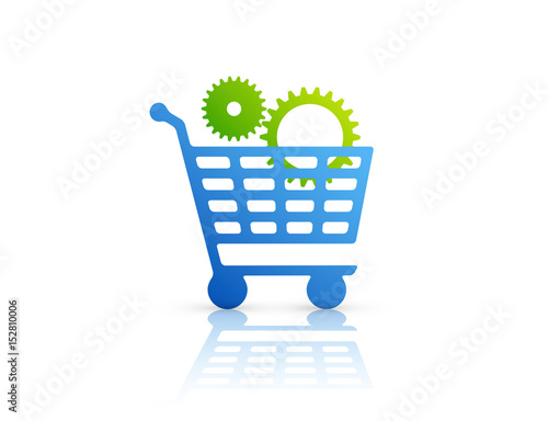 icona, , compere, carrello spesa, 
