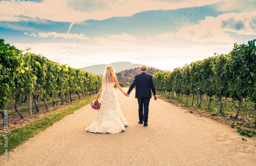 Bride & Groom Vineyard