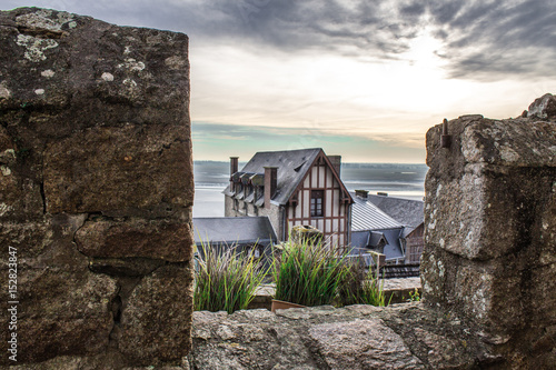 Vue à partir du Mont-Saint-Michel