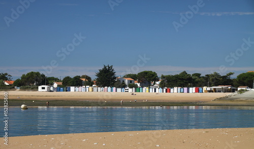 Photos Cabines de plage, île, Saint Denis d'Oléron,plage,peinture