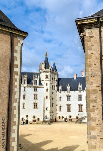 Fototapeta Naklejka Na Ścianę i Meble -  Castle of the Dukes of Brittany in Nantes, France