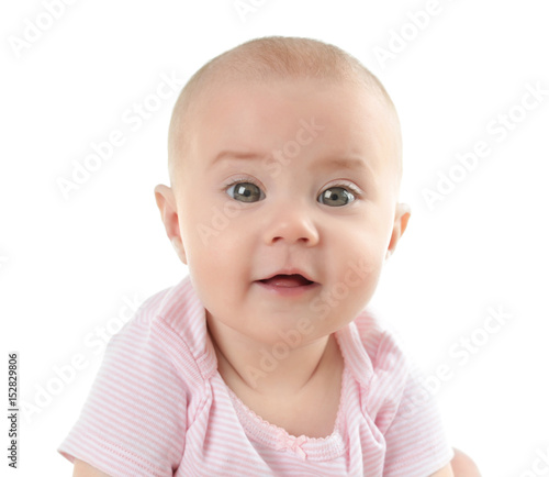 Portrait of adorable baby o...