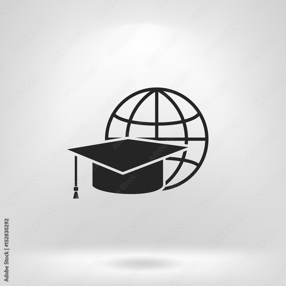 Internet training icon, vector illustration Internet training icon, vector illustration
