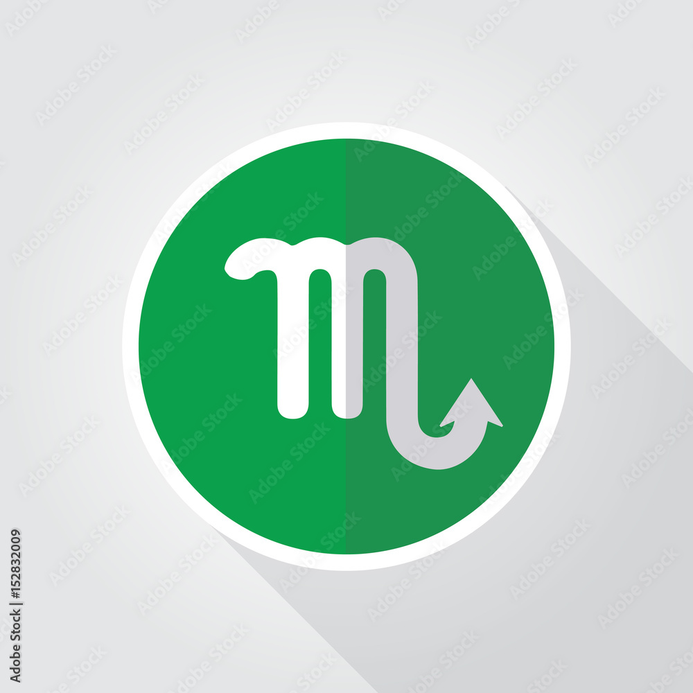 Scorpio Icon Design Illustration Template Element Scorpio Icon Design Illustration Template Element
