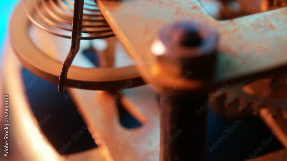 Close up of an internal clock mechanism
Close up of an internal clock mechanism