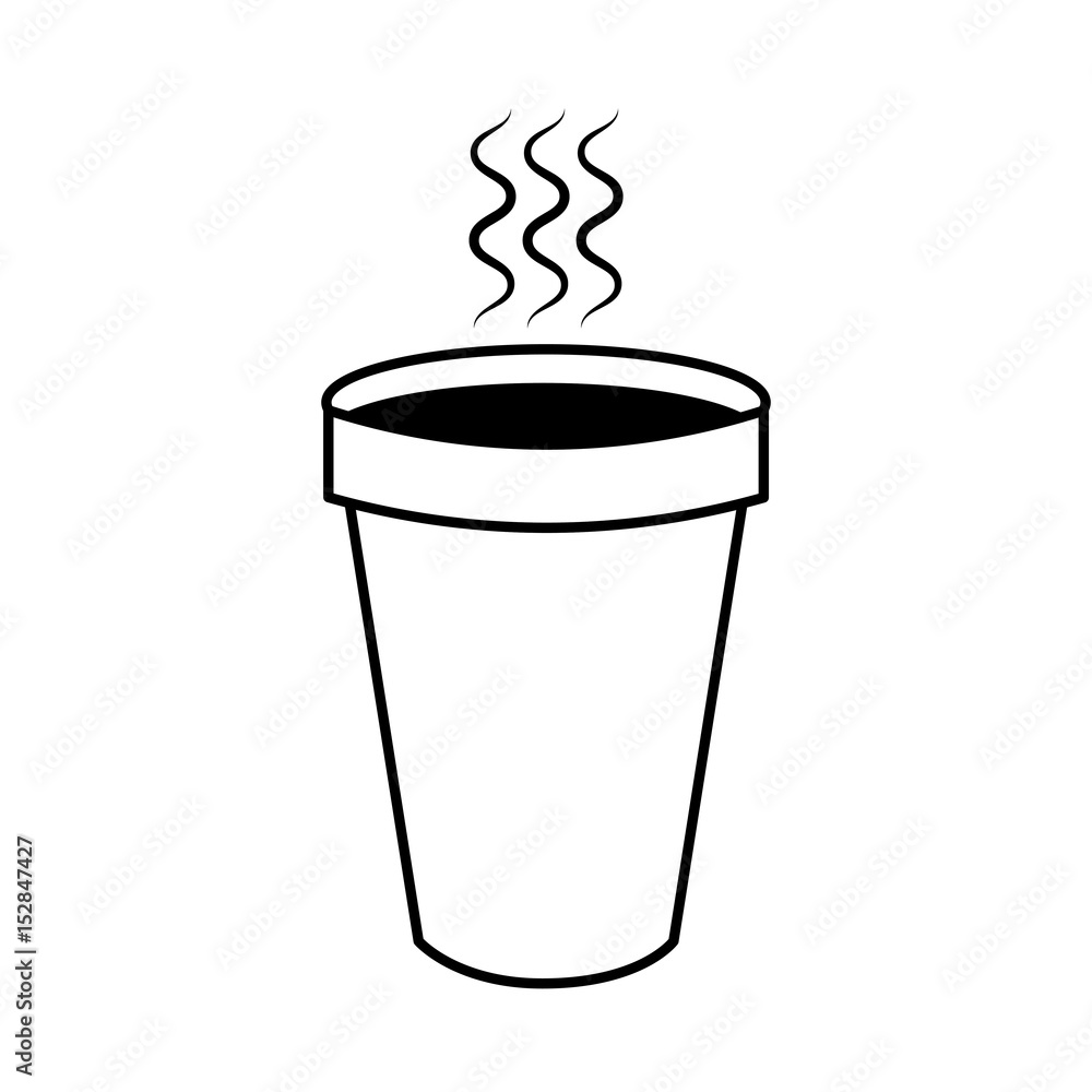 isolated hot coffe cup vector illustration graphic design isolated hot coffe cup vector illustration graphic design