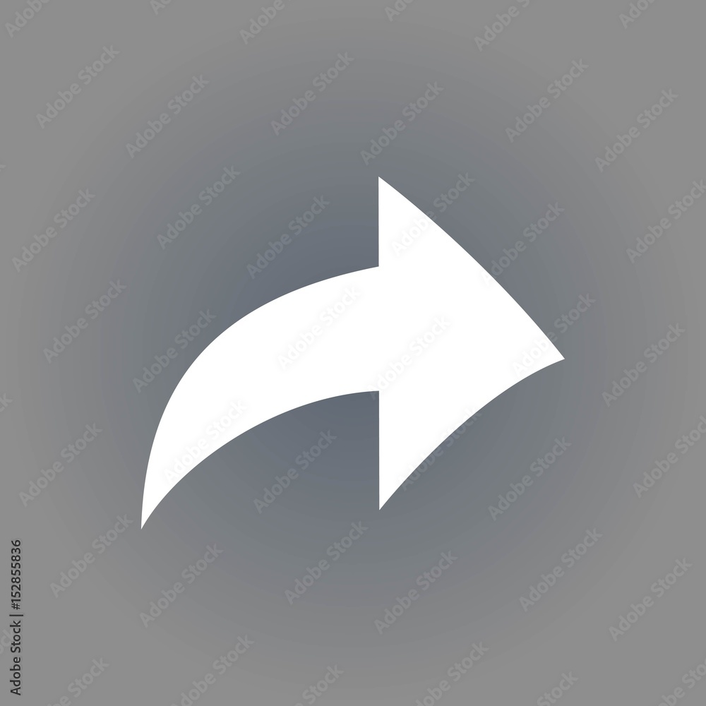 arrow icon stock vector illustration flat design arrow icon stock vector illustration flat design