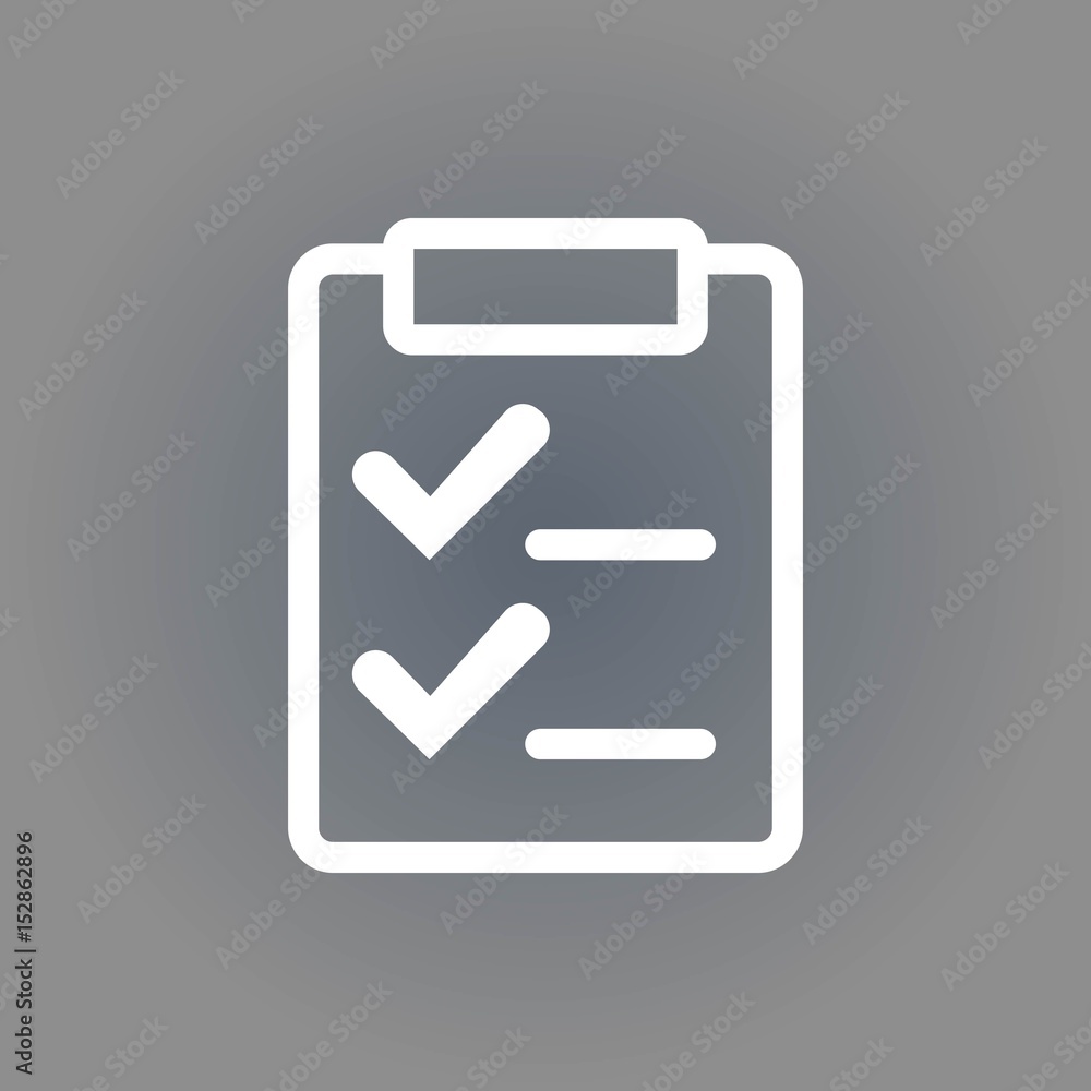 checklist icon stock vector illustration flat design checklist icon stock vector illustration flat design