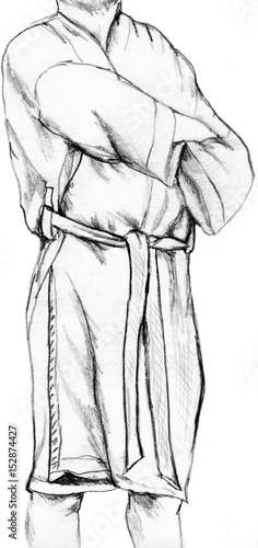 Torso - Man in Bath Robe