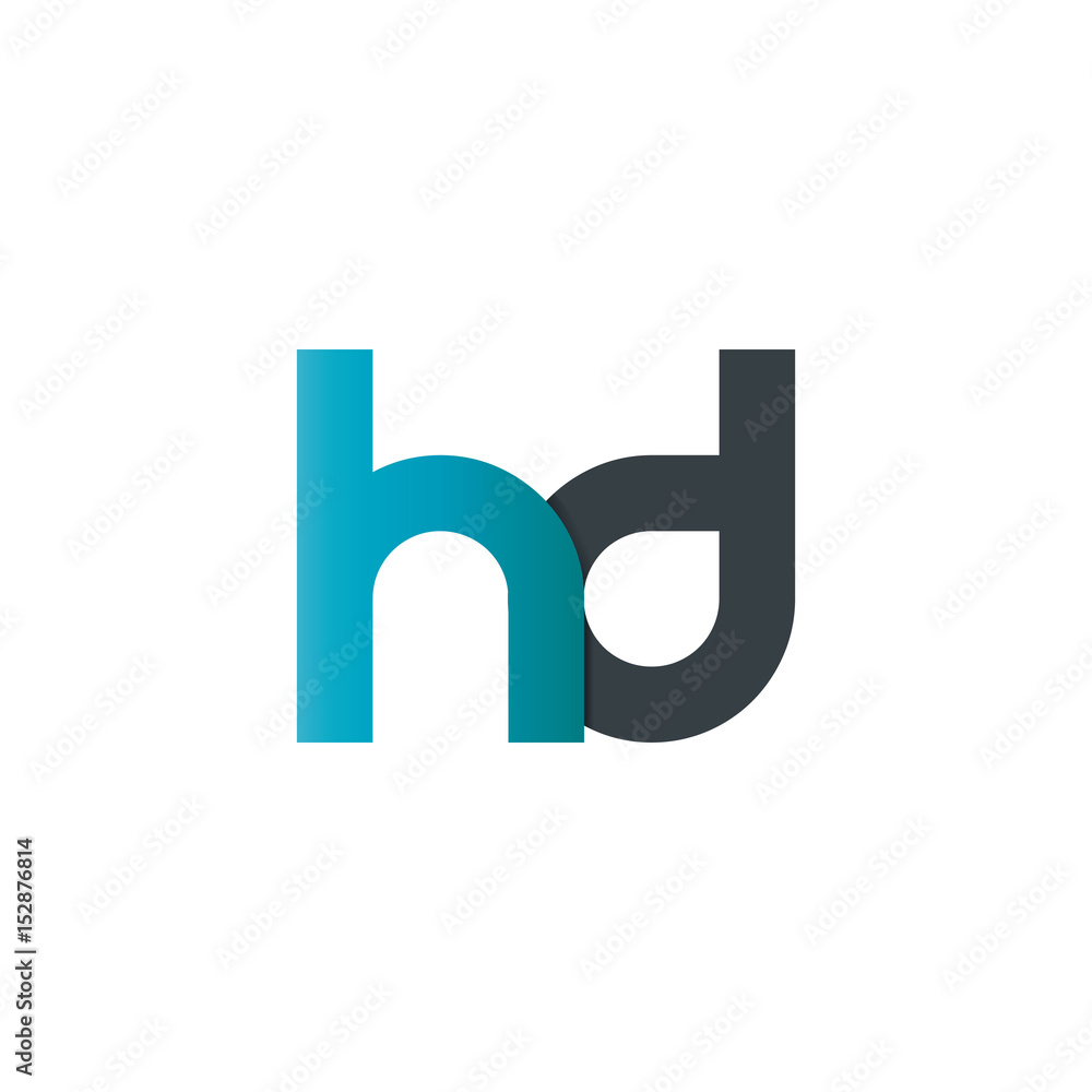 Initial Letter HD Rounded Lowercase Logo Initial Letter HD Rounded Lowercase Logo