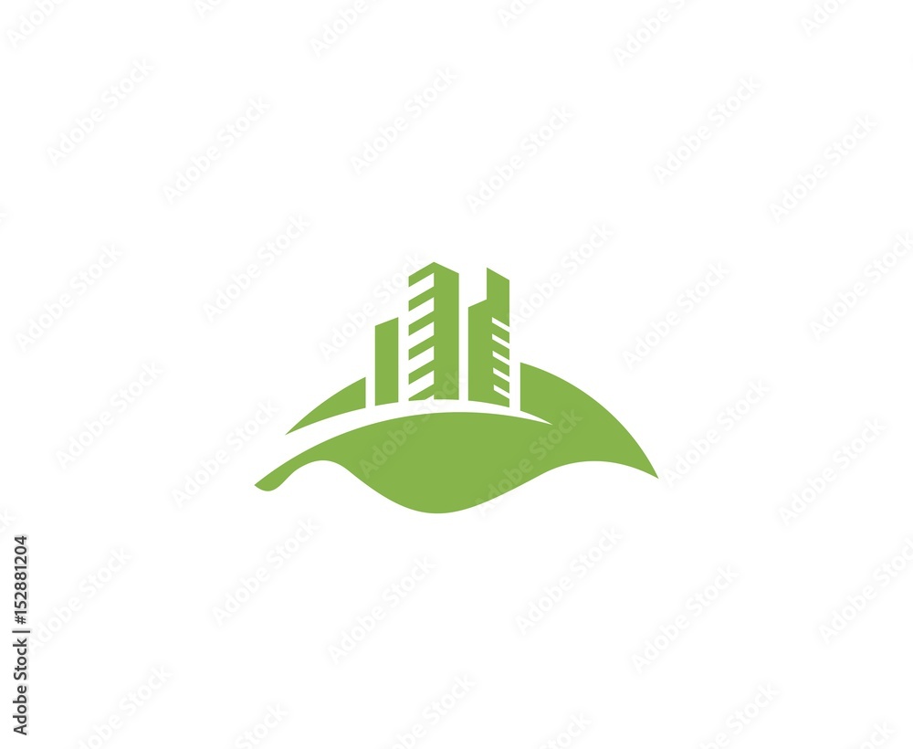 Naklejka premium City logo