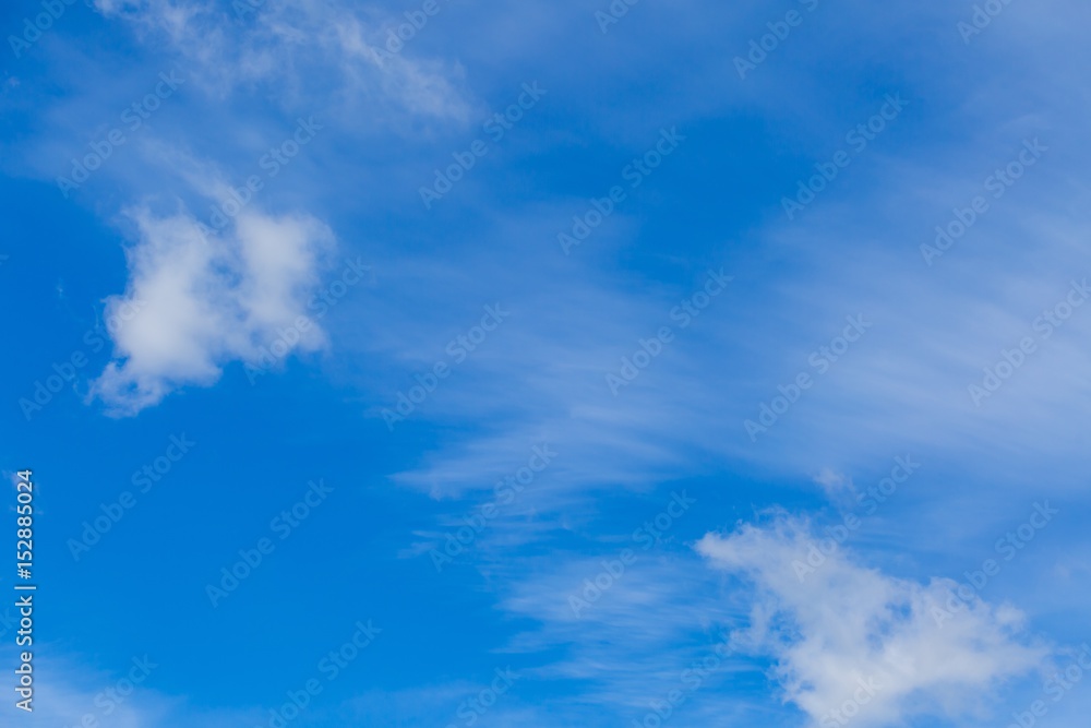 Beautiful blue sky with white clouds background Beautiful blue sky with white clouds background