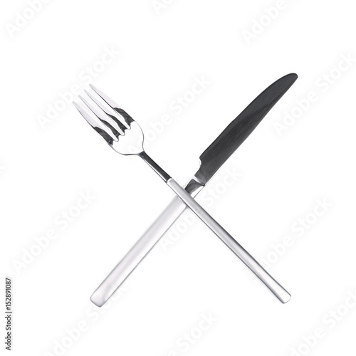 Dinner knife and fork composition