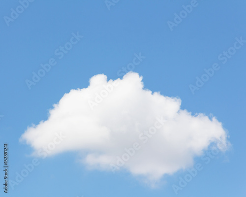 blue sky with cloud shape on daylight.