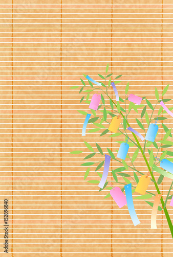 七夕　竹　夏　背景