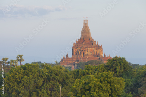 Earthquake damaged temple in Bagan 