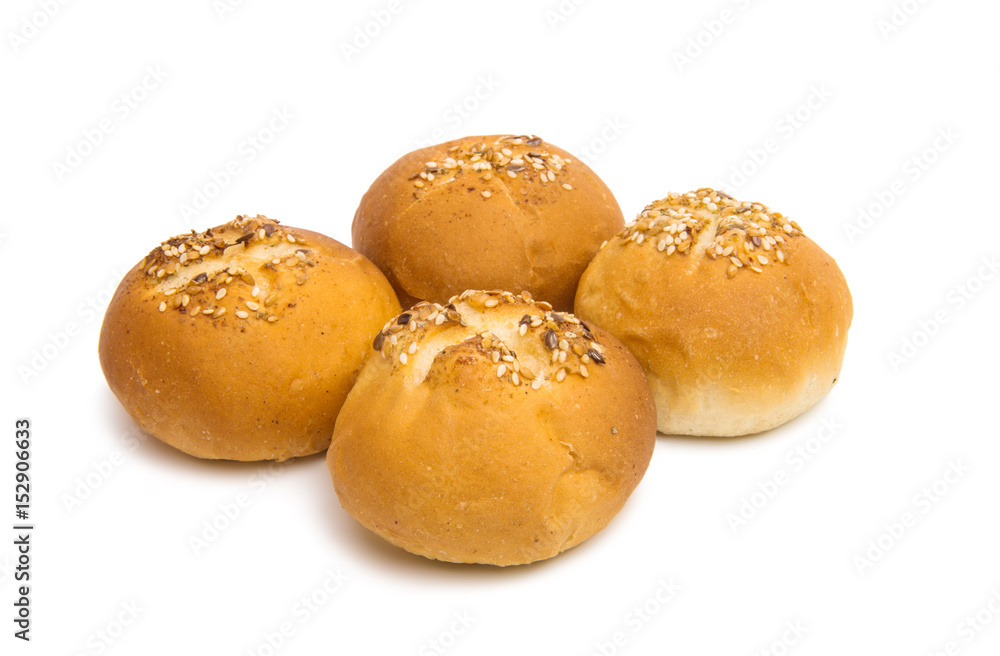 Buns isolated Buns isolated