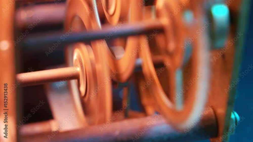 Close up of an internal clock mechanism
Close up of an internal clock mechanism