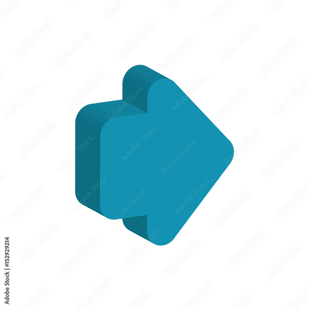blue arrow icon over white background. vector illustration blue arrow icon over white background. vector illustration
