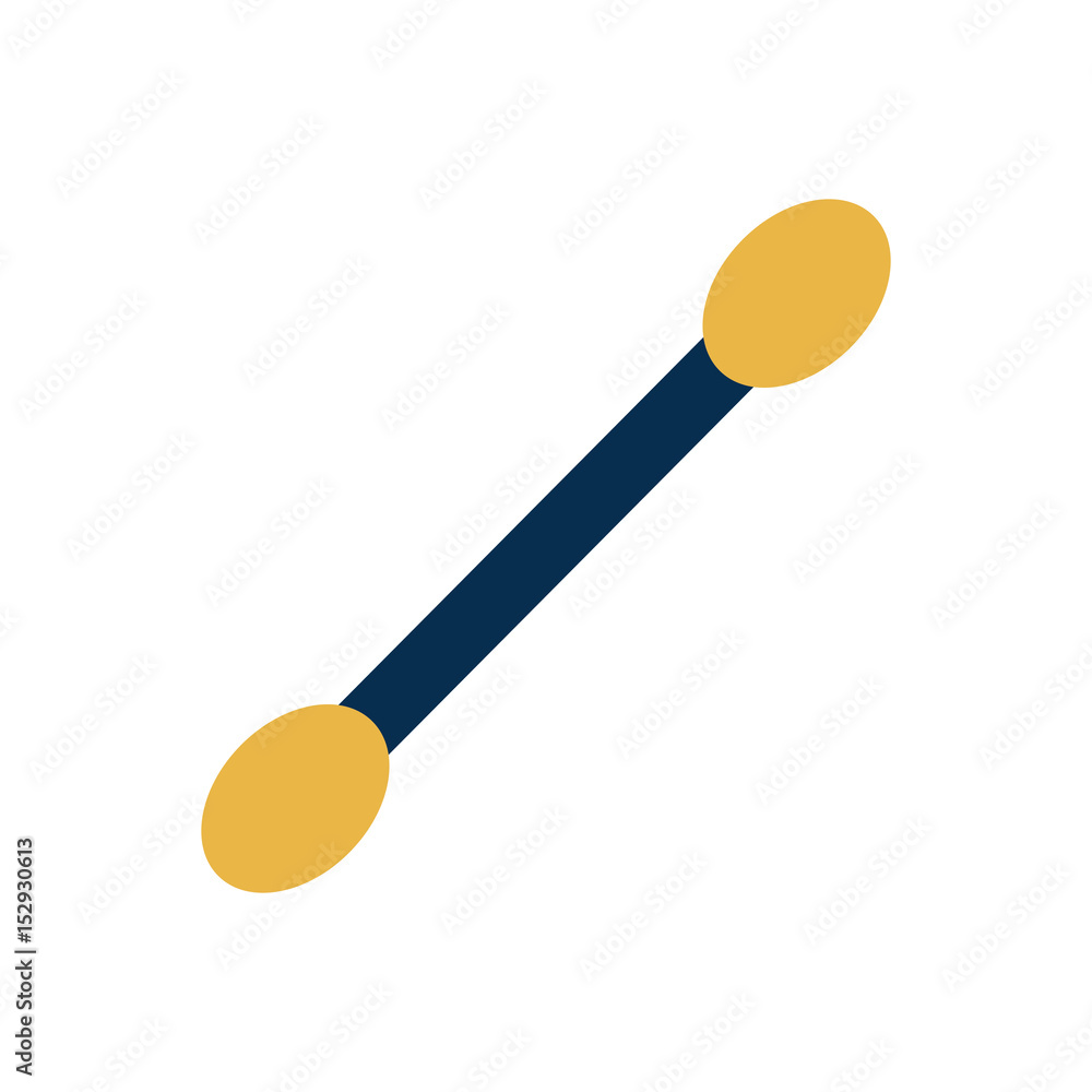 makeup brush, icon over white background. colorful design. vector illustration makeup brush, icon over white background. colorful design. vector illustration