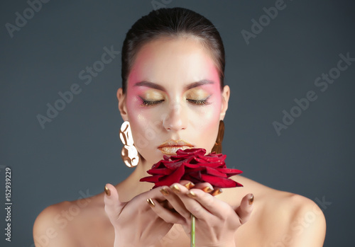 Close up view of beautiful ...