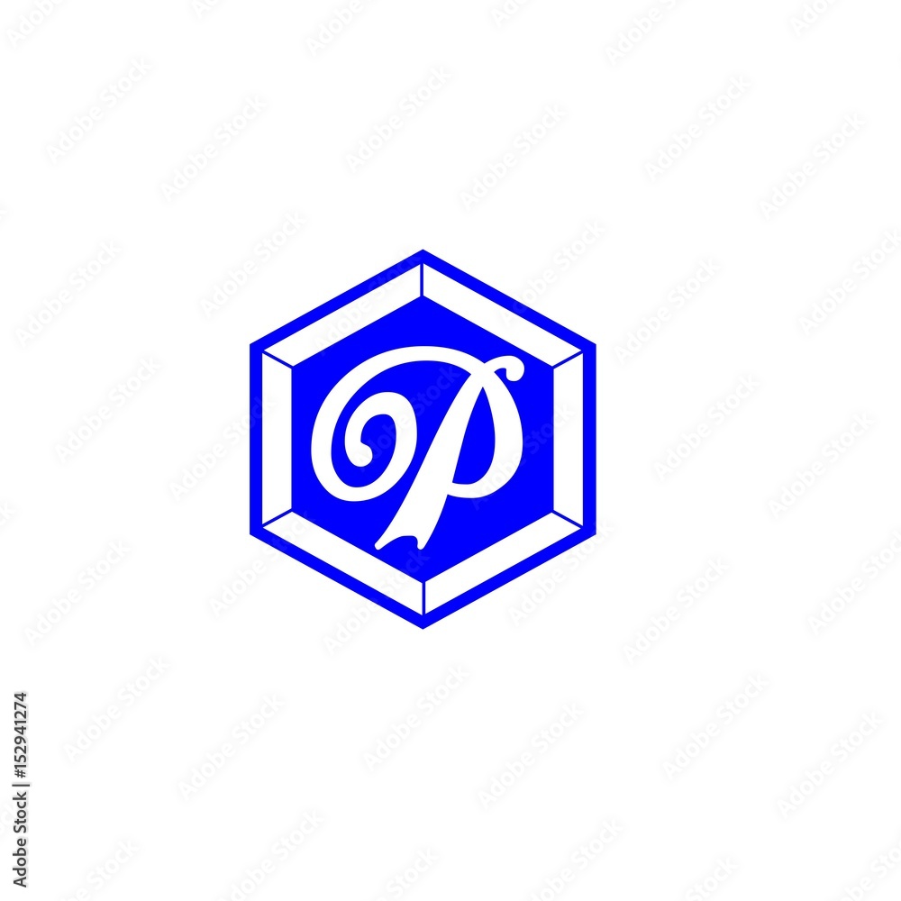letter P logo vector letter P logo vector