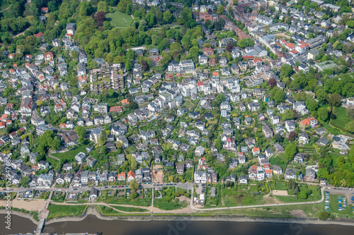 Hamburg Panorama fome above