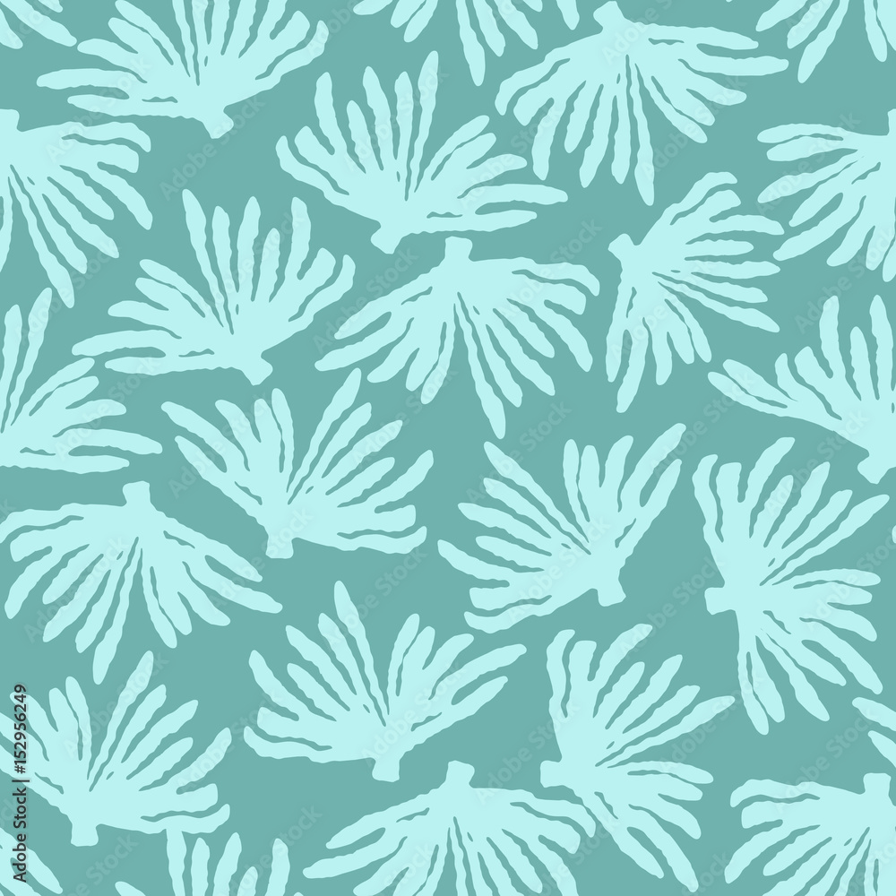 Trendy sea seamless pattern with hand texture. Trendy sea seamless pattern with hand texture.