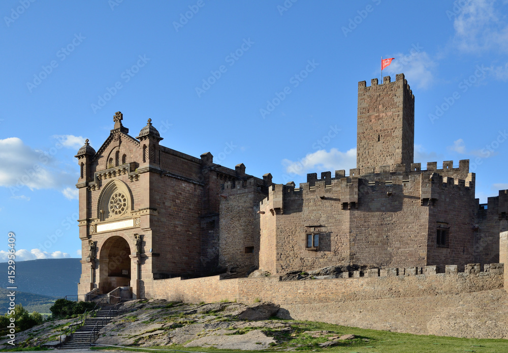 Obraz premium Castle of Xavier (Castillo de Javier)