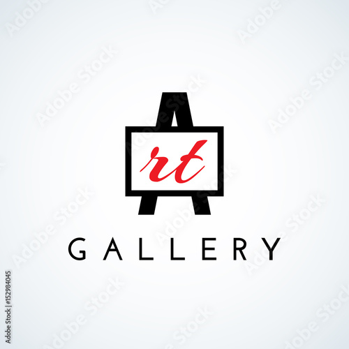 Art gallery logo