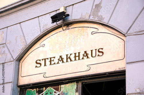 Schild 214 - Steakhaus © Thomas Reimer