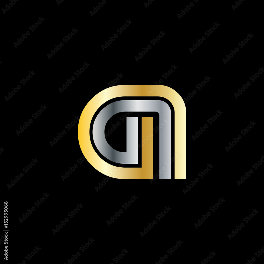 Initial Letter GI Linked Design Logo Initial Letter GI Linked Design Logo