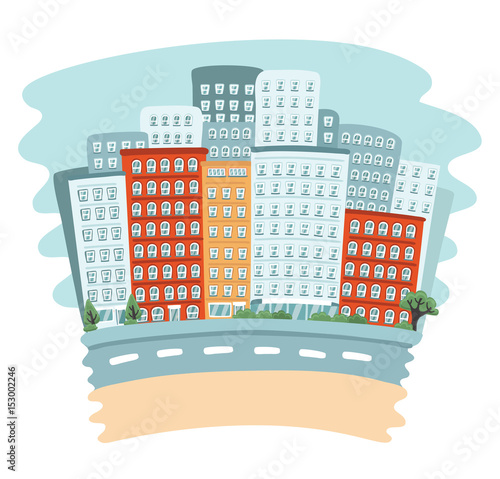 Town illustration 