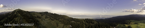 Mountain views of the border Mountains of Switzerland