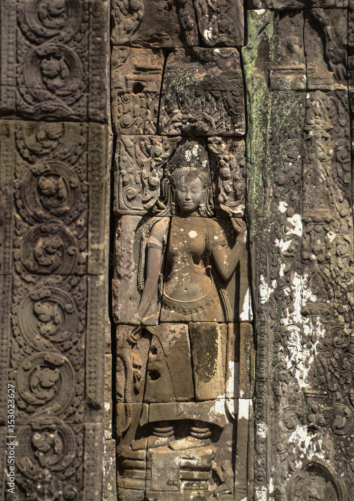 Apsara, Cambodia angle at Angkor