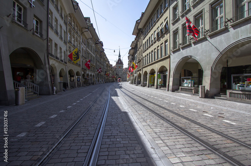 City center of Bern, Switzerland