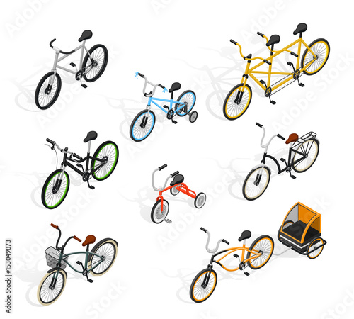Push Cycles Isometric Set