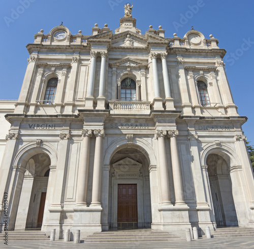 Pompei, Italy. The Shrine of Our Lady of the Rosary of Pompeii